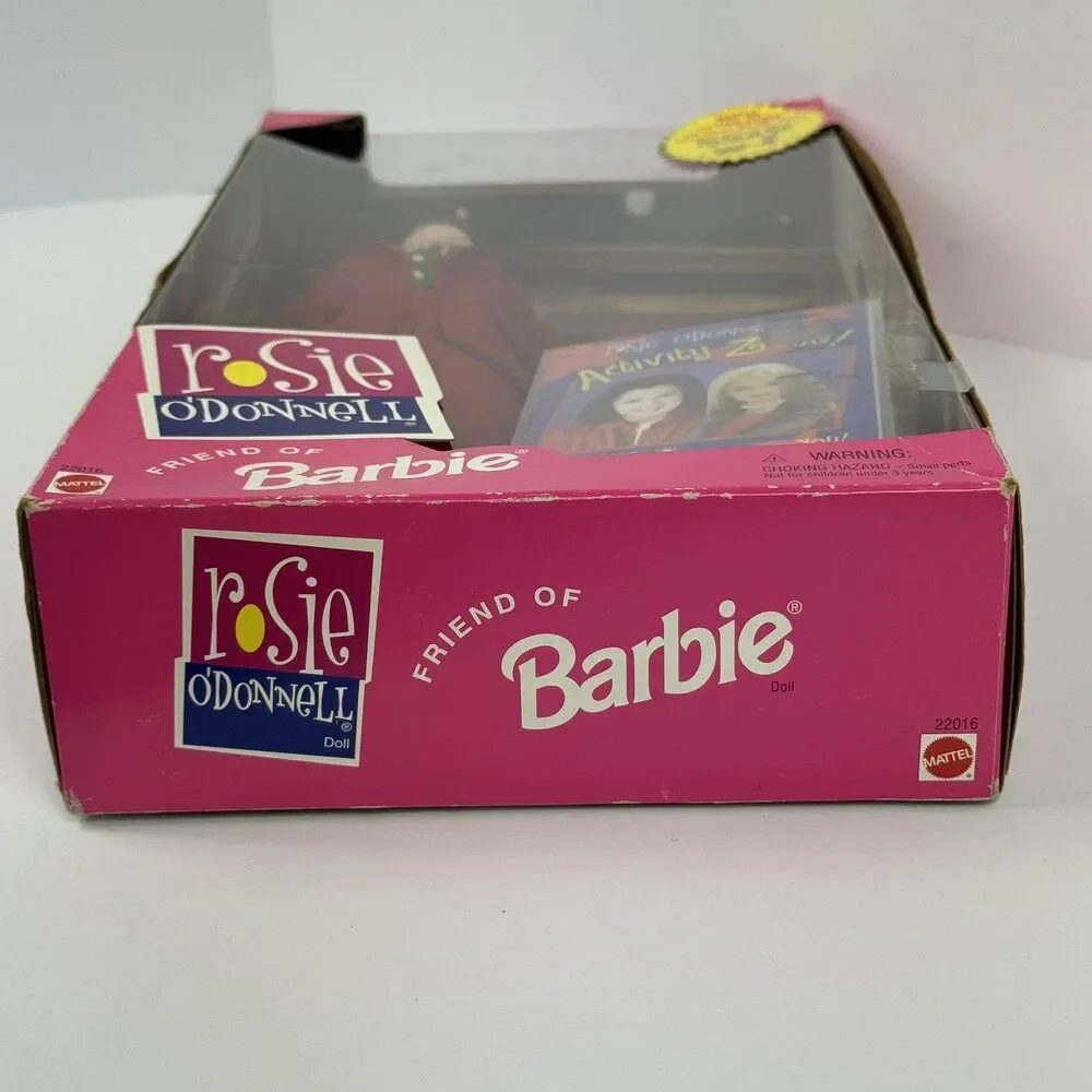 1999 Rosie O'Donnell Friend of Barbie Doll Mattel New In Box #22016